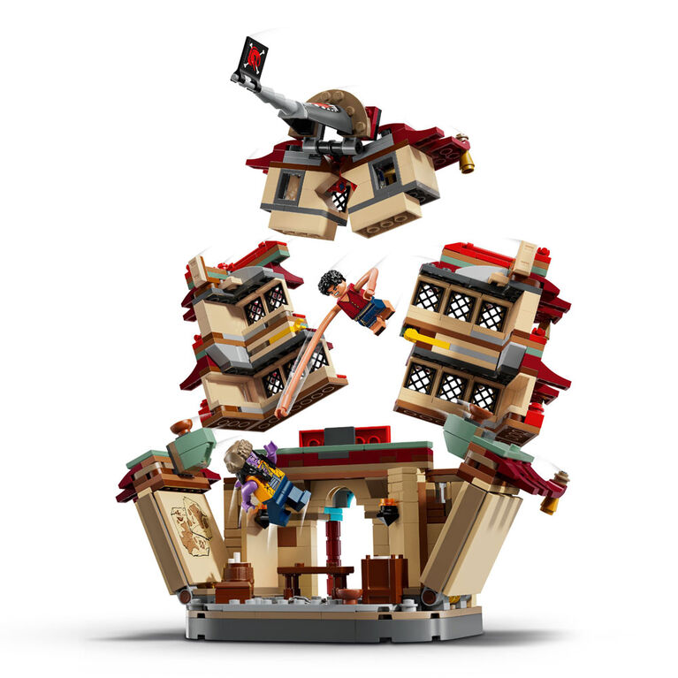 LEGO ONE PIECE La Bataille d'Arlong Park, Ensemble Interactif de Pirates, Cadeau d'Anime 75638