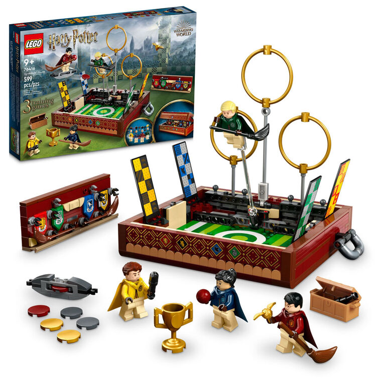 LEGO Harry Potter Quidditch Trunk 76416 Building Toy Set (599 Pieces)