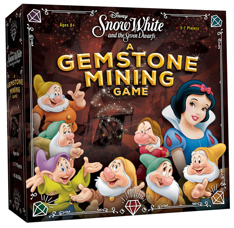 Disney Snow White and the Seven Dwarfs: A Gemstone Mining Game - English Edition