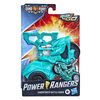 Power Ranger Dino Fury Rip N Go, Moto de combat Sabertooth et Ranger verte Dino Fury