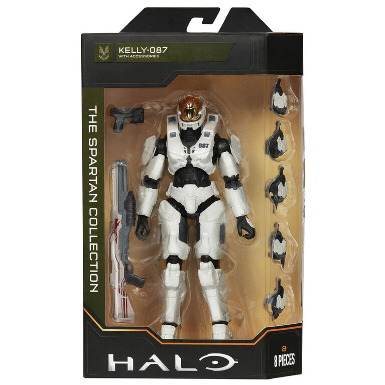 Figurine Halo - Collection Spartan - Kelly-087 avec accessoires
