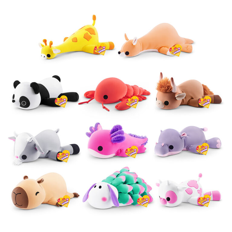 Hug-A-Lumps (Moyen) GIGI de ZURU, Peluche lestée câline et spongieuse