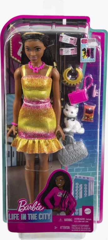 Barbie Life in the City Barbie "Brooklyn" Roberts Doll and Accessories