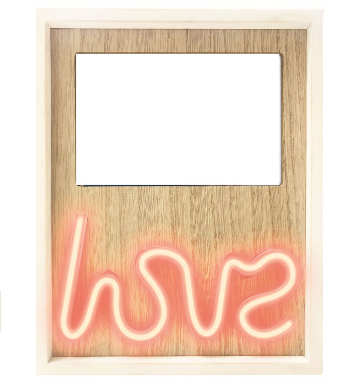 Brilliant Ideas Neon "LOVE" Photo Frame