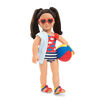 Our Generation, Having A Ball, Beach Ball and Swimsuit Outfit for 18-inch Dolls - English Edition