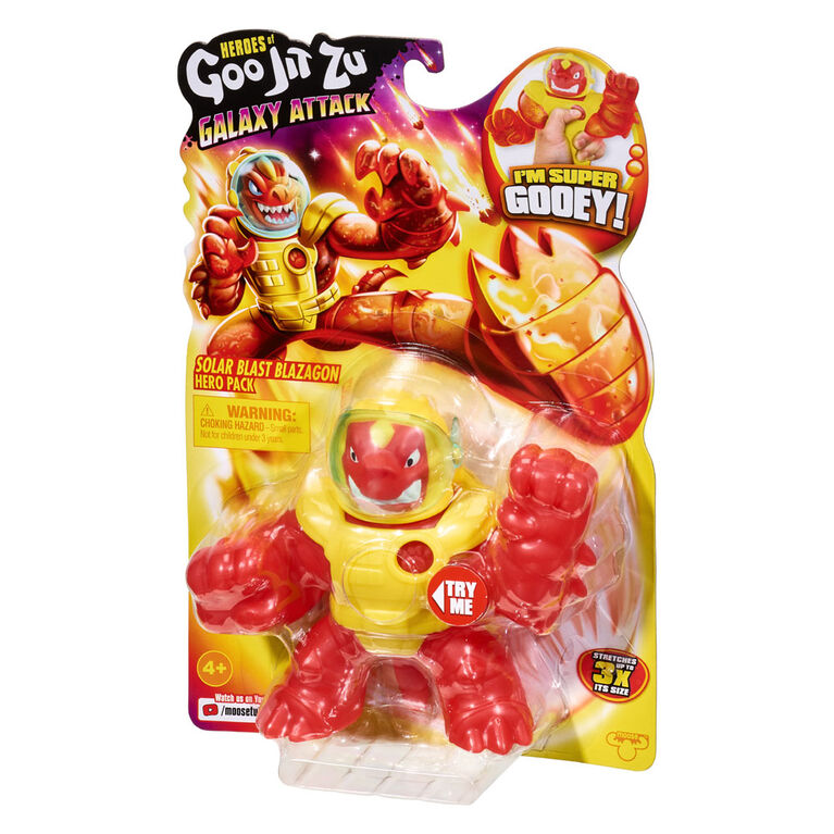 Heroes of Goo Jit Zu Season 5 Galaxy Attack Hero Pack - Solar Blast Blazagon