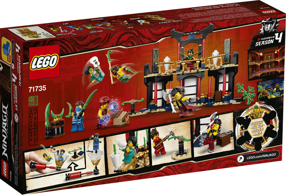 LEGO Ninjago Tournament of Elements 71735 283 pieces