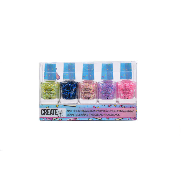 CREATE IT! Galaxy Nail Polish Confetti 5-Pack