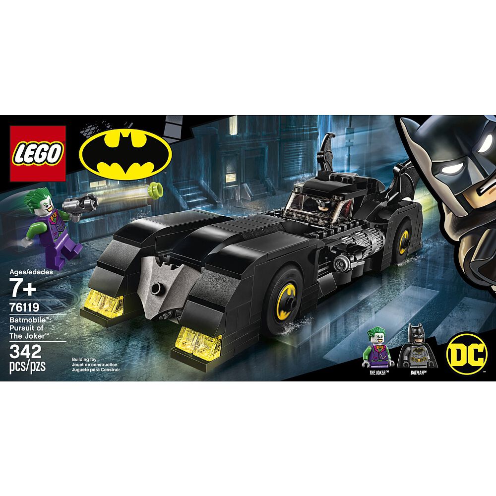 lego batmobile joker pursuit