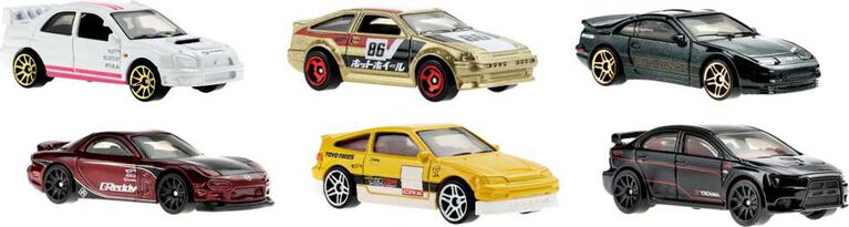 HOT WHEELS Japanese Vehicles  Themed Multipack