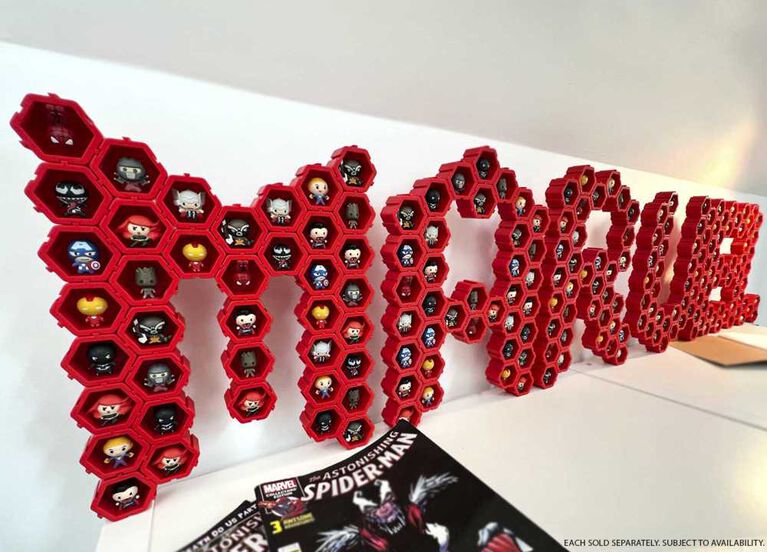 NANO PODS Marvel  Capsule et figurine surprise connectable, collect.