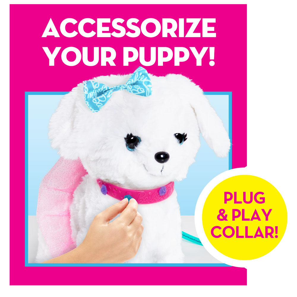 barbie pets walking puppy