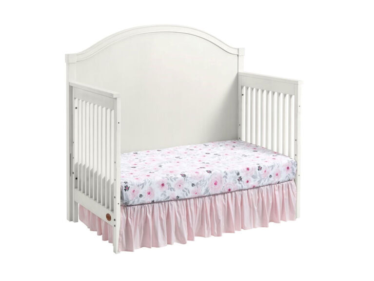 Lit de bébé convertible 4 en 1 Oxford Baby Elizabeth Vintage de couleur blanche - Notre exclusivité