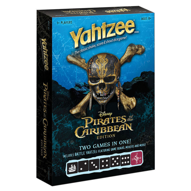 YAHTZEE: Pirates of the Caribbean Edition - Édition anglaise