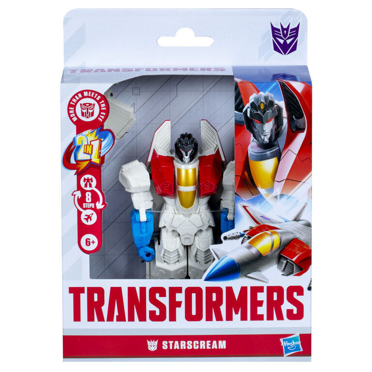 Transformers Generations Toys Authentics Starscream Action Figure 7 Inch