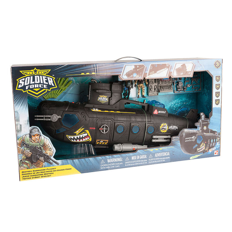 Soldier Force Deepsea Submarine Playset - R Exclusive