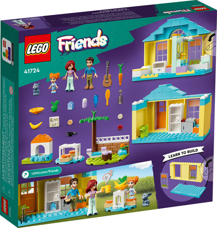 LEGO Friends Paisley's House 41724 Building Toy Set (185 Pieces)