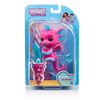 Fingerlings - Glitter Dragon - Sandy (Pink with Blue) - Interactive Baby Collectible Pet