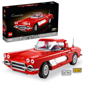 LEGO Icons Corvette Classic Car Model Building Kit 10321