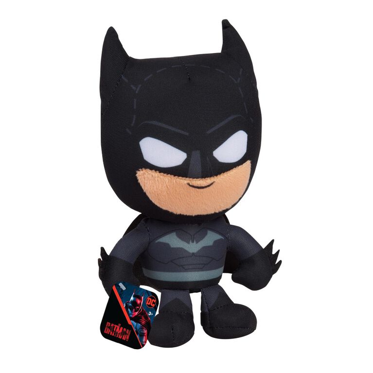 Poupée The Batman Petite Peluche Batman, Jouet en Peluche de 19 cm (7,5  pouces), Film The Batman