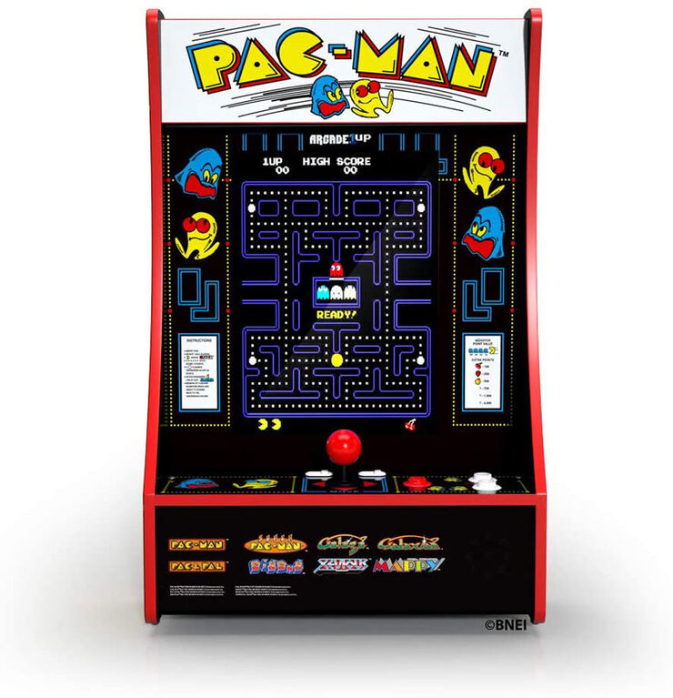 Arcade1UP PAC-MAN 8-en-1 Party-cade