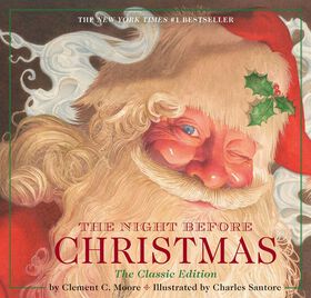 The Night Before Christmas Hardcover - Édition anglaise