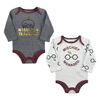 Harry Potter 2 Pack Bodysuits - Grey, 12 Months.