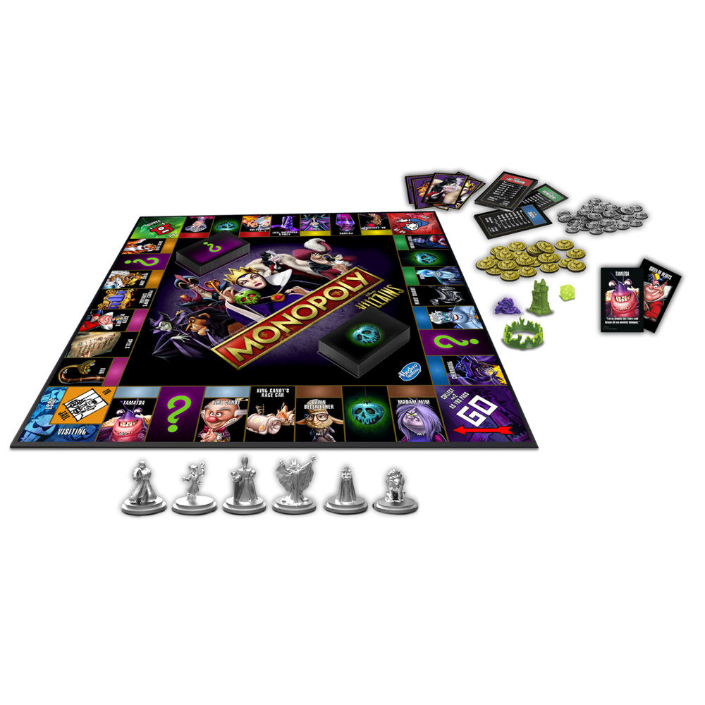 Monopoly Disney Villains Edition Board Game Play as a Classic