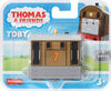 Thomas & Friends Toby Diecast Metal Push-Along Toy Train Engine for Preschool Kids