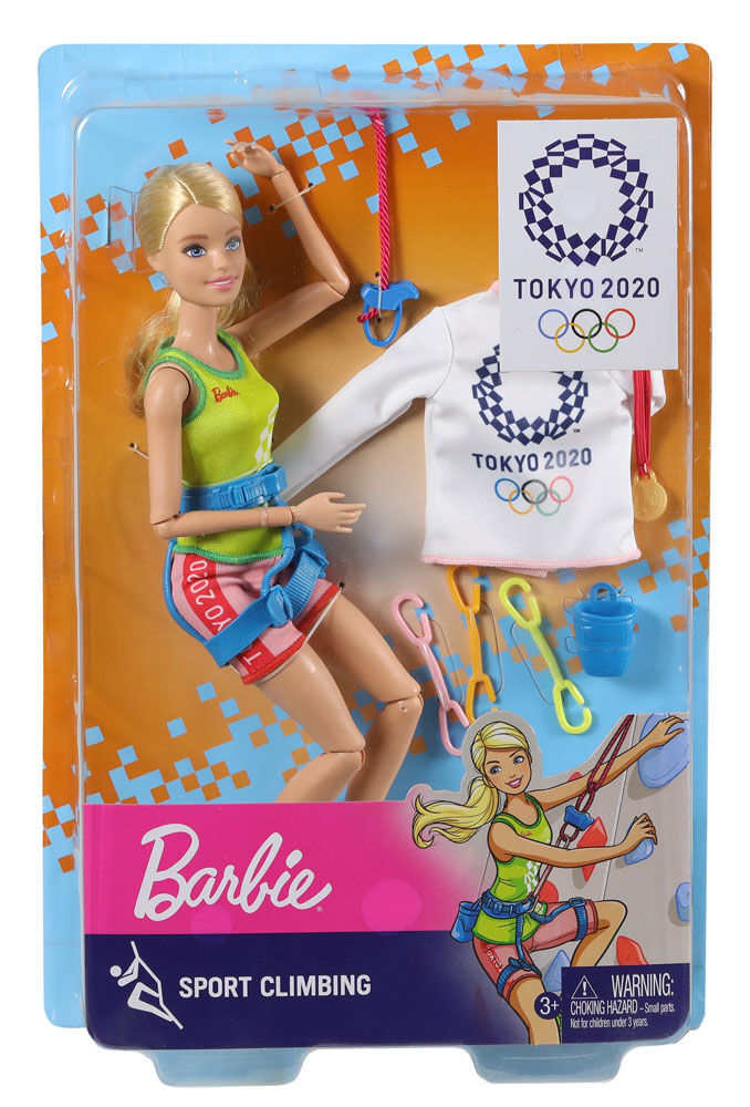 Barbie Olympic Games Tokyo 2020 Sport Climber Doll and Accessories