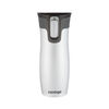 Tasse de voyage en acier inoxydable Contigo West Loop avec couvercle AUTOSEAL, blanc polaire, 473 ml