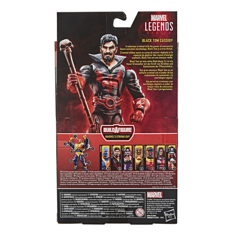 Hasbro Marvel Legends Series, figurine Black Tom Cassidy de la collection Deadpool de 15 cm, design premium, 1 accessoire