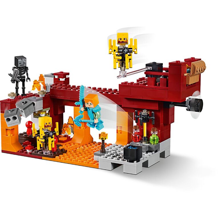 LEGO Minecraft Le pont de Blaze 21154 (372 pièces)