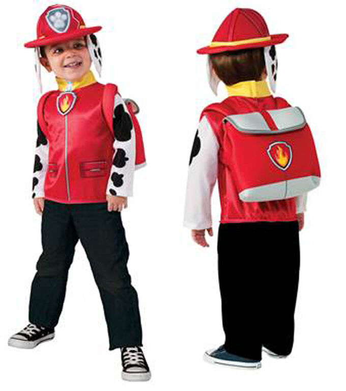 PAW PATROL MARSHALL DELUXE COSTUME TOP SET