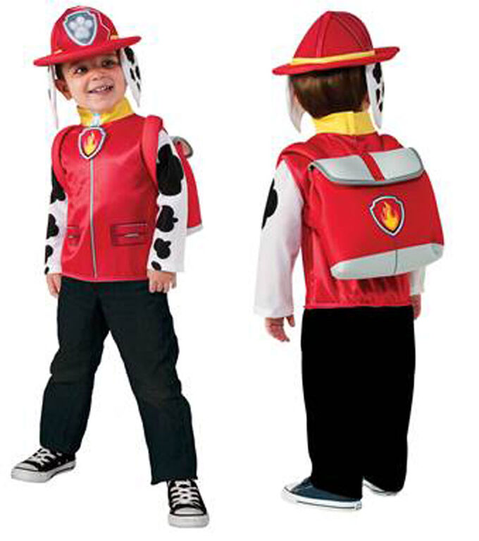 PAW PATROL MARSHALL ENSEMBLE HAUT DE COSTUME DE LUXE