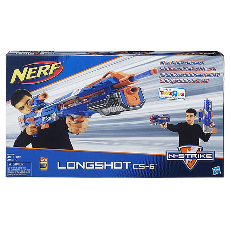 Nerf N Strike Longshot Cs 6 Blaster Toys R Us Canada