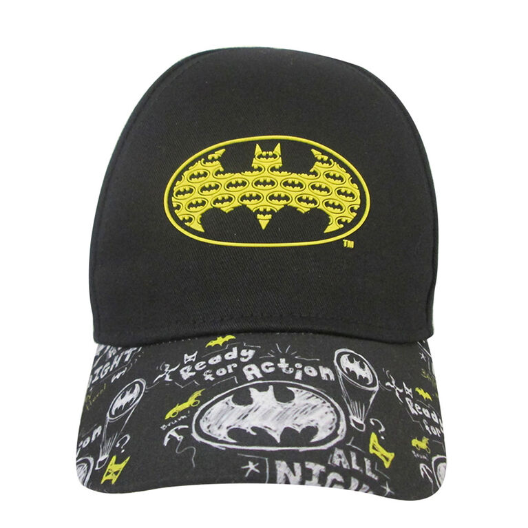 Warner Brothers - Baseball Cap - Batman, Black, 12-24M