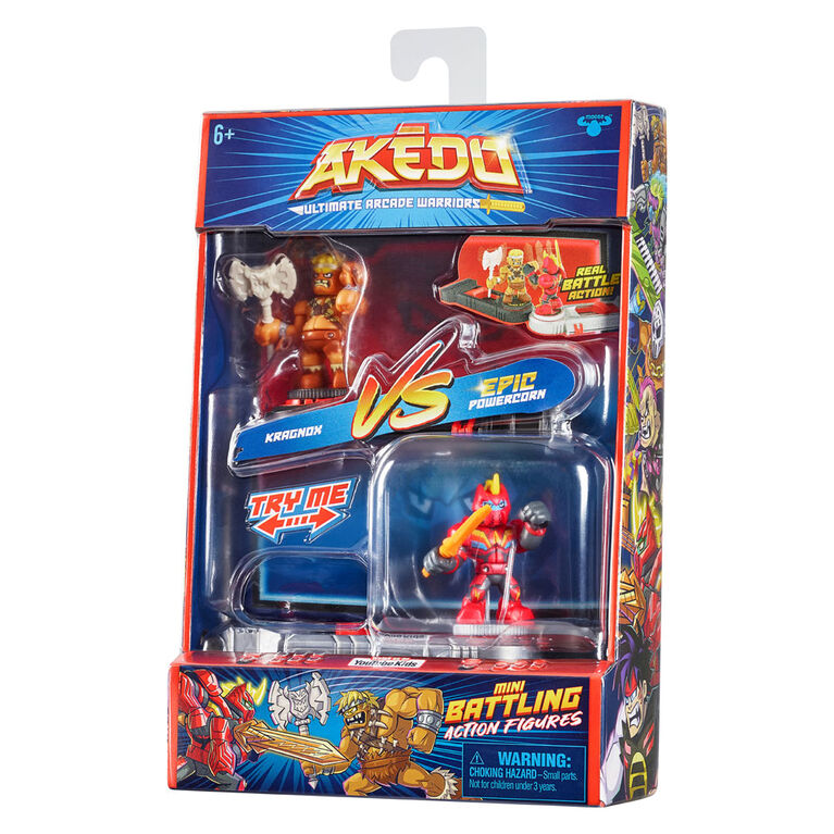 Akedo S2 Versus Pack Kragnox Vs The Powercorn