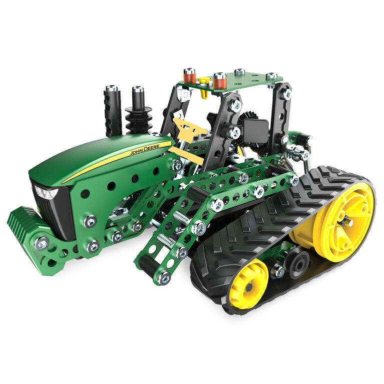 Meccano by Erector, John Deere 9RT Series Tractor Building Set, STEM Engineering Education Toy