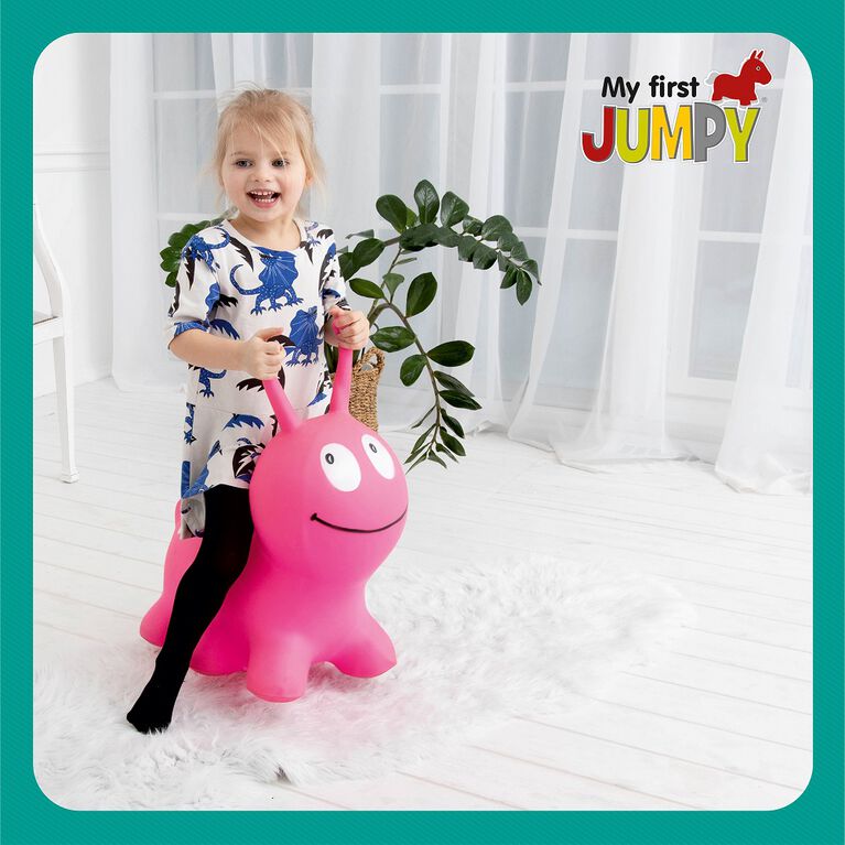 My First Jumpy Wormy - pink