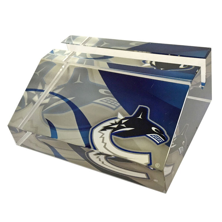 NHL Business Card Stand Vancouver Canucks