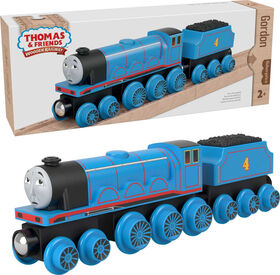 Thomas et ses amis - Piste en bois - Locomotive Gordon et wagon de charbon