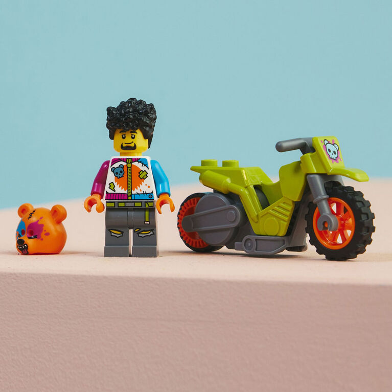 LEGO City Bear Stunt Bike 60356 Building Toy Set (10 Pieces)