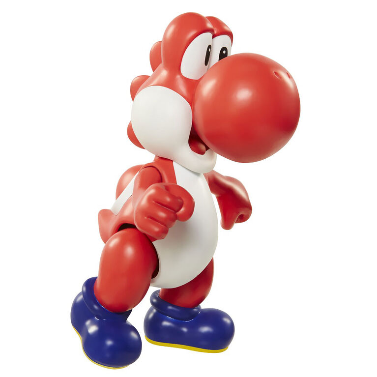 Nintendo - Nintendo 2,5 pouces avec articulation limitée Vague 9 - Yoshi (Rouge)