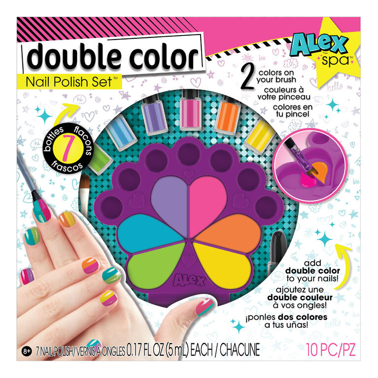 Trousse de vernis à ongle 2 couleurs ALEX