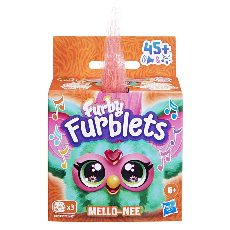 Furby Furblets Mello-Nee Mini Electronic Plush Toy