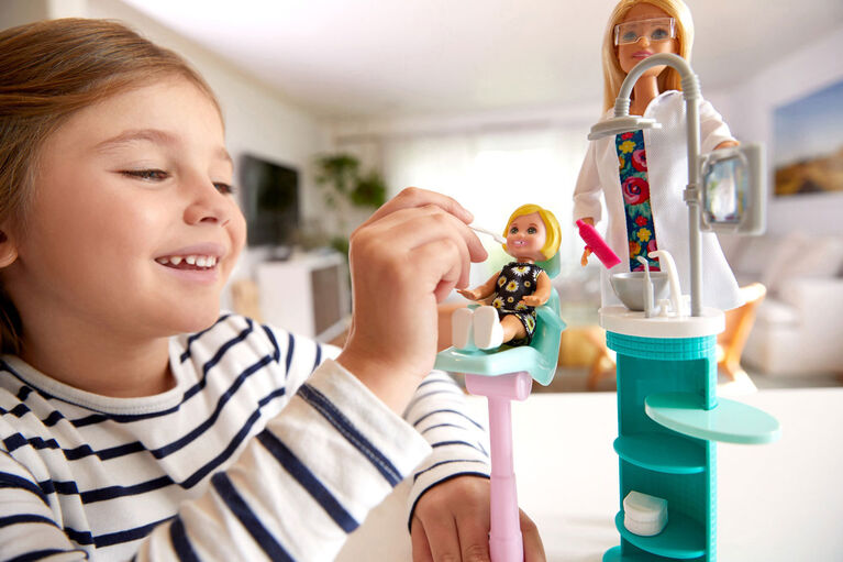 Barbie Dentist Doll & Playset