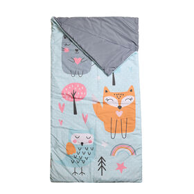 Kids Slumber Bag, Woodland Fun