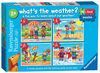 Ravensburger My First Puzzles, What's the Weather? (6, 8, 10 & 12 piece) Jigsaw Puzzles - English Edition