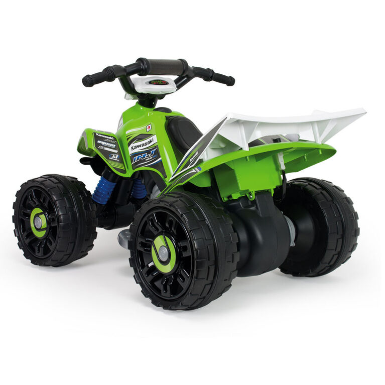 KidsVip Injusa 12V Kawasaki VTT/Quad porteur